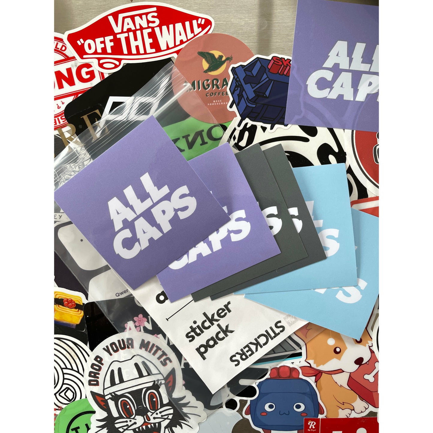 ALLCAPS Sticker Pack