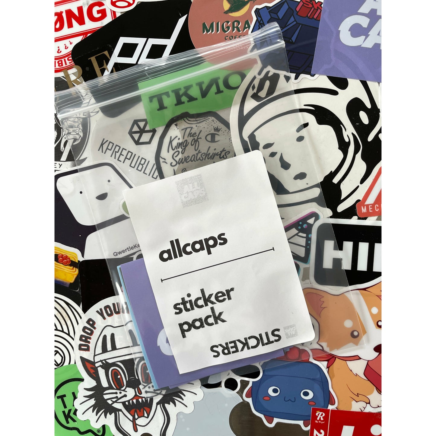 ALLCAPS Sticker Pack