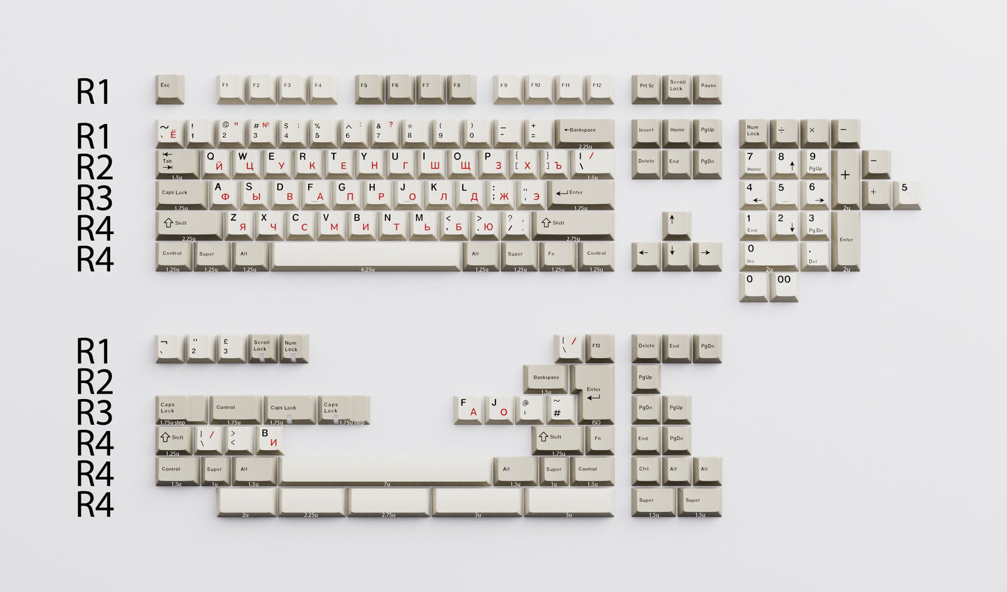 [GB] Keykobo Red Cyrillic