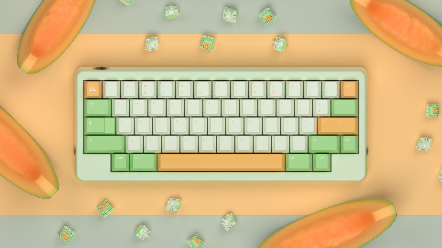 Melon Milk Keycaps