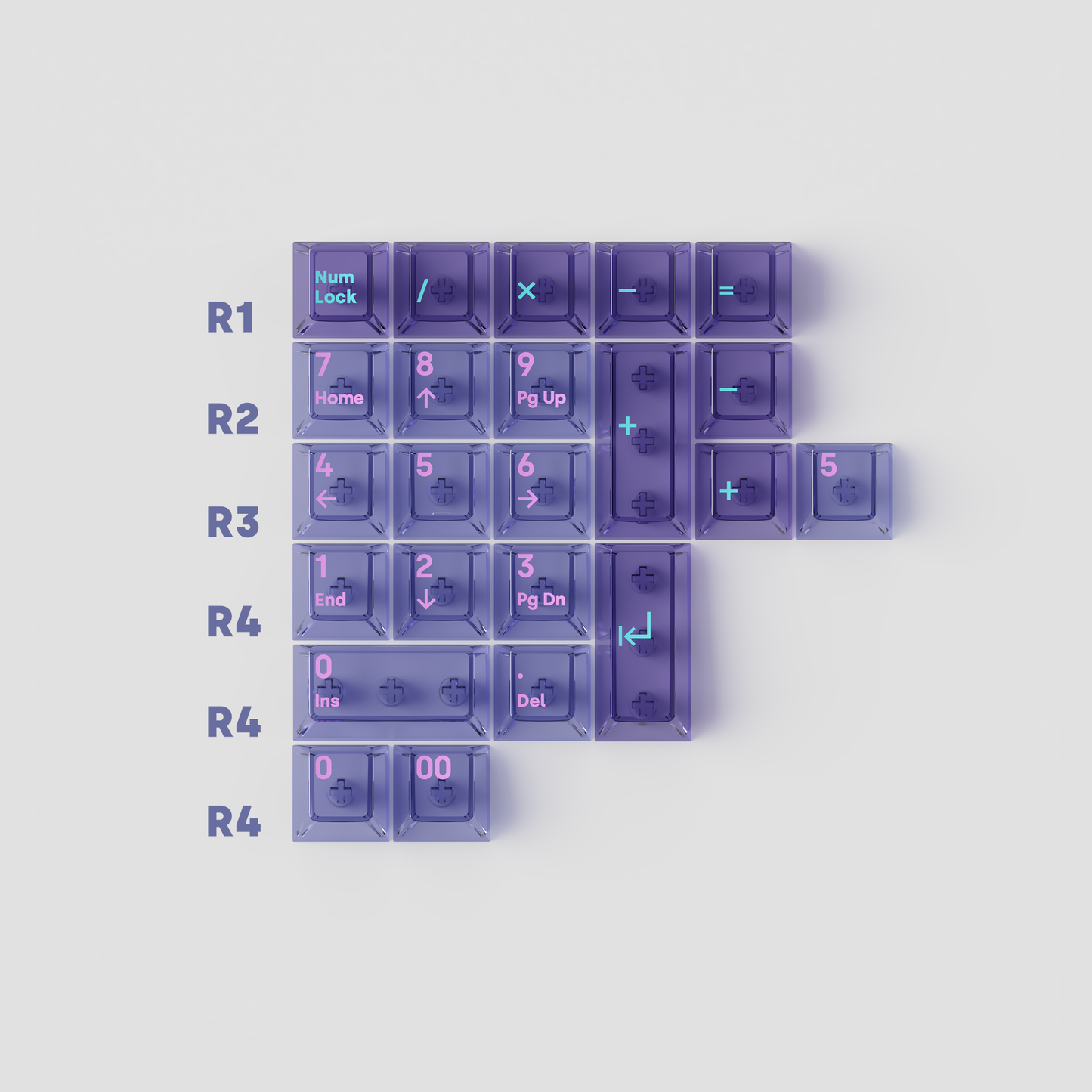 AIR-R PC Keycaps by Deadline Studio